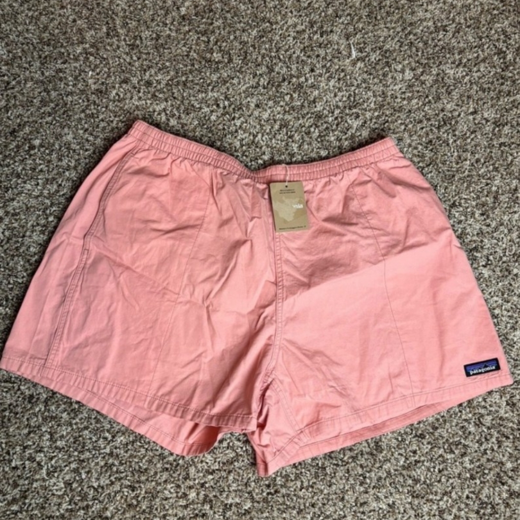 Patagonia Women's Funhoggers Shorts 4" Nwt Size Xl (Sunfade Pink) #57160